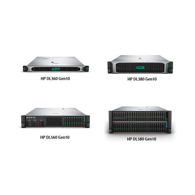 3.1GHz Custom HP HPE Gen10 Proliant DL360 DL380 DL560 DL580 PC Win Computador de armazenamento Rack Servidores