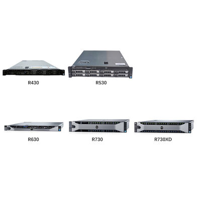 Servidores de rack de CPU dupla de estoque para Poweredge 13Gen R730xd R730 R630 R530 R430