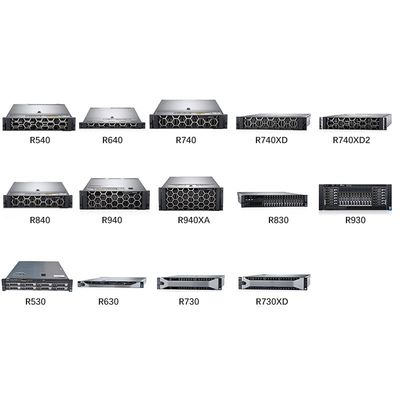 Custom Refurbished 14th Poweredge Intel Xeon PC Computador de armazenamento GPU Rack Server