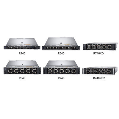 Intel Xeon CPU Rack Servidores personalizados para e poderosa computação R740xd R740 R640