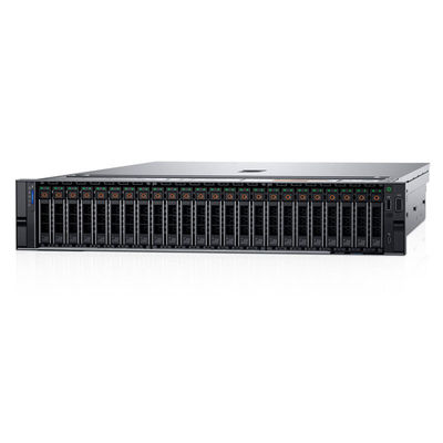 Estoque de servidor em rack 2U reformado R7525 Poweredge 8 SFF SAS SATA